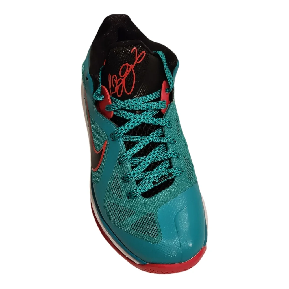 Nike Lebron 9 Low Reverse Liverpool Men's Green Sneakers New Size 7 - Picture 11 of 11